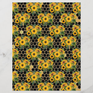 Hoja de papel de la hoja de cálculo de abeja de gi