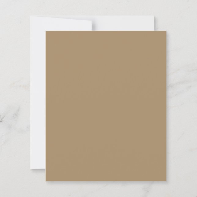 Hoja de papel de la máquina de café personalizado (Anverso)