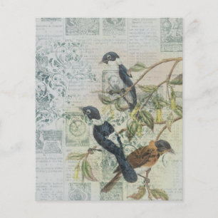 Hoja de papel de libro de carátula de orfebrería