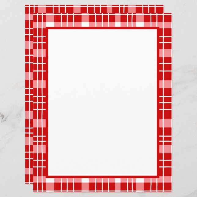 Hoja de papel de los amantes de las setas rojas (Anverso / Reverso)