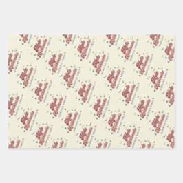 Hoja de papel de los Navidades de Hawái Mele Kalik