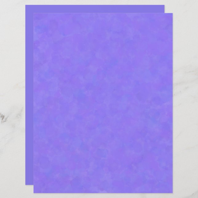 Hoja de papel de naipes morados (Anverso / Reverso)