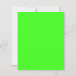 Hoja de papel de Neon Green Personalizado