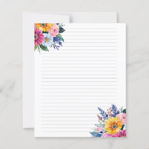 Hoja de papel de papel para el ramo de flores mixt