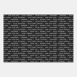 Hoja De Papel De Regalo 2020 Sucked but Yay For Navidades Black