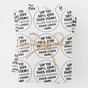 Hoja De Papel De Regalo 30% DE DESCUENTO Personalizado DE COMPRA A BORDO
