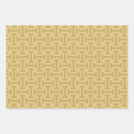 Hoja De Papel De Regalo 60s Paper Pattern