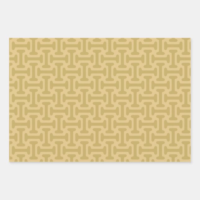 Hoja De Papel De Regalo 60s Paper Pattern (Anverso)