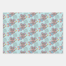 Hoja De Papel De Regalo Abby Cadabby Flying