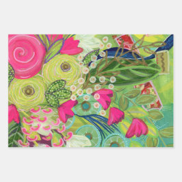 Hoja De Papel De Regalo Abundancia de Bling Giftwrap