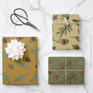 Hoja De Papel De Regalo Acorn Bundle