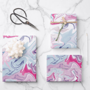 Hoja De Papel De Regalo acrílico líquido