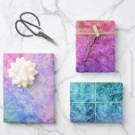 Hoja De Papel De Regalo Acuarela Texturizada Rosa Turquesa Arcoíris<br><div class="desc">Experimenta el cautivador encanto de Arcoíris Texturizado Acuarela con nuestra colección única. Sumérgete en los diseños inspirados en el grunge que combinan hermosamente la acuarela y la textura para crear una experiencia visual fascinante. Prepárate para infundir tus celebraciones con un estallido de energía vibrante con nuestra cautivadora colección.</div>