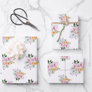 Hoja De Papel De Regalo Acuarelas de Verano
