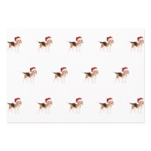 Adorable Beagle de Navidad