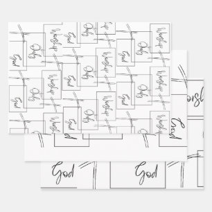 Hoja De Papel De Regalo Adorar sólo a Dios