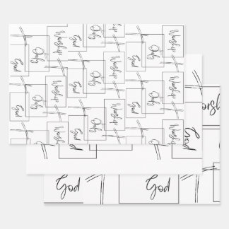 Hoja De Papel De Regalo Adorar sólo a Dios