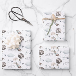 Hoja De Papel De Regalo Adventure Awath Bunny Wrapping Paper Sheets