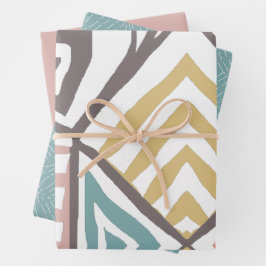 Hoja De Papel De Regalo Africano