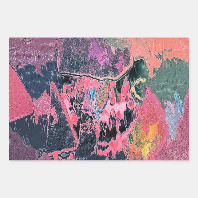 HOJA DE PAPEL DE REGALO AGUA DE TRANSPORTE (Anverso)