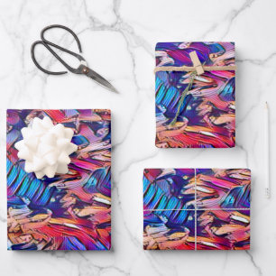 HOJA DE PAPEL DE REGALO AGUA DE TRANSPORTE