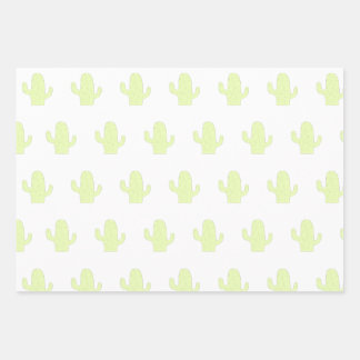 Hoja De Papel De Regalo Ajuste de cactus