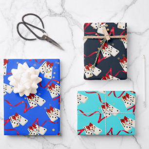Hoja De Papel De Regalo Ajuste de regalo - Dominos