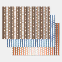 Hoja De Papel De Regalo Alaska Animals