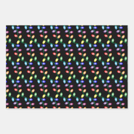 Hoja De Papel De Regalo Alegre y Brillante 