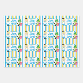 Hoja De Papel De Regalo Alicia en el país de las maravillas Chica educado