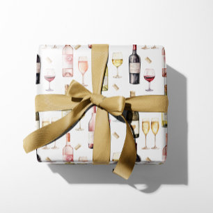 Hoja De Papel De Regalo Amante del Vino 
