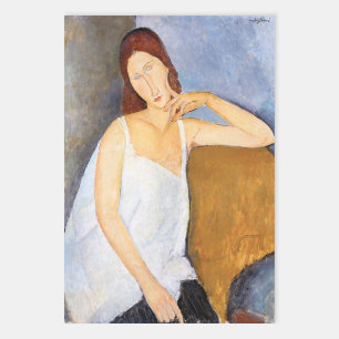 Hoja De Papel De Regalo Amedeo Modigliani - Jeanne Hebuterne