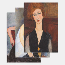Hoja De Papel De Regalo Amedeo Modigliani - Selección de Masterpieces