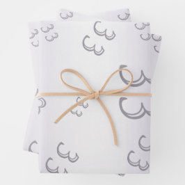 Hoja De Papel De Regalo Amethyst Gem y Purpurina 33° Aniversario Boda