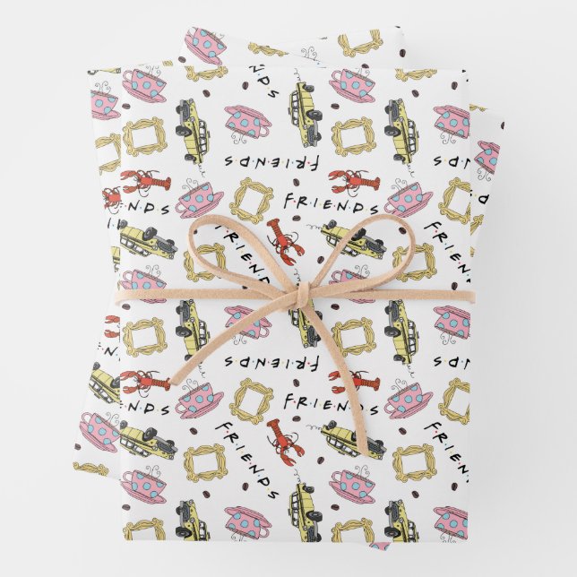 Hoja De Papel De Regalo AMIGOS™ | El que tiene cumpleaños (In situ)