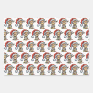 Hoja De Papel De Regalo Amigos festivos