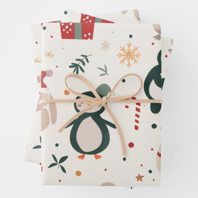 Hoja De Papel De Regalo Amigos Festivos (In situ)