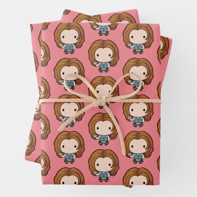 Hoja De Papel De Regalo AMIGOS™ | Rachel Chibi (In situ)