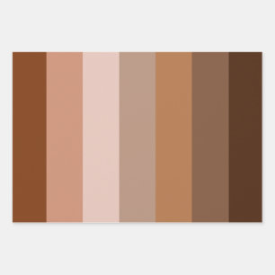 Hoja De Papel De Regalo Amo ciego a color arco iris - sin logo