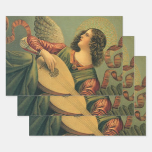Hoja De Papel De Regalo Ángel Músico, Melozzo da Forli, Arte del Renacimie