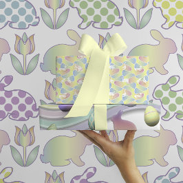 Hoja De Papel De Regalo Animales de Pascua