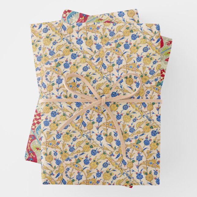 Hoja De Papel De Regalo Antique Oriental Sultan Design (In situ)