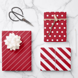 Hoja De Papel De Regalo Arándano con Blanco
