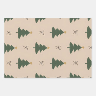 Hoja De Papel De Regalo árbol de Navidad