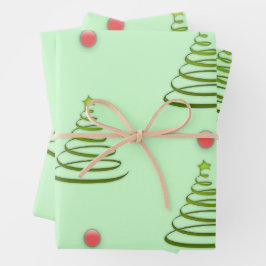 Hoja De Papel De Regalo árbol de Navidad