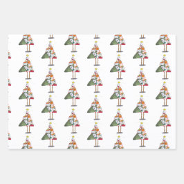 Hoja De Papel De Regalo Árbol de Navidad para comérselo