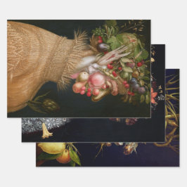 Hoja De Papel De Regalo Arcimboldo