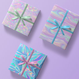 Hoja De Papel De Regalo Arcoiris alicatado de color irlandés