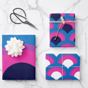 Hoja De Papel De Regalo Arcoiris bisexual