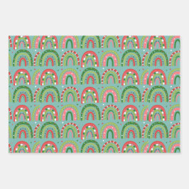 Hoja De Papel De Regalo Arcoíris de Amor 